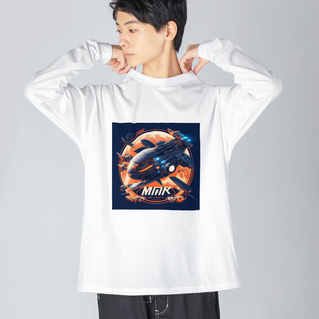 Lock-onの未来の乗り物　06 Big Long Sleeve T-Shirt