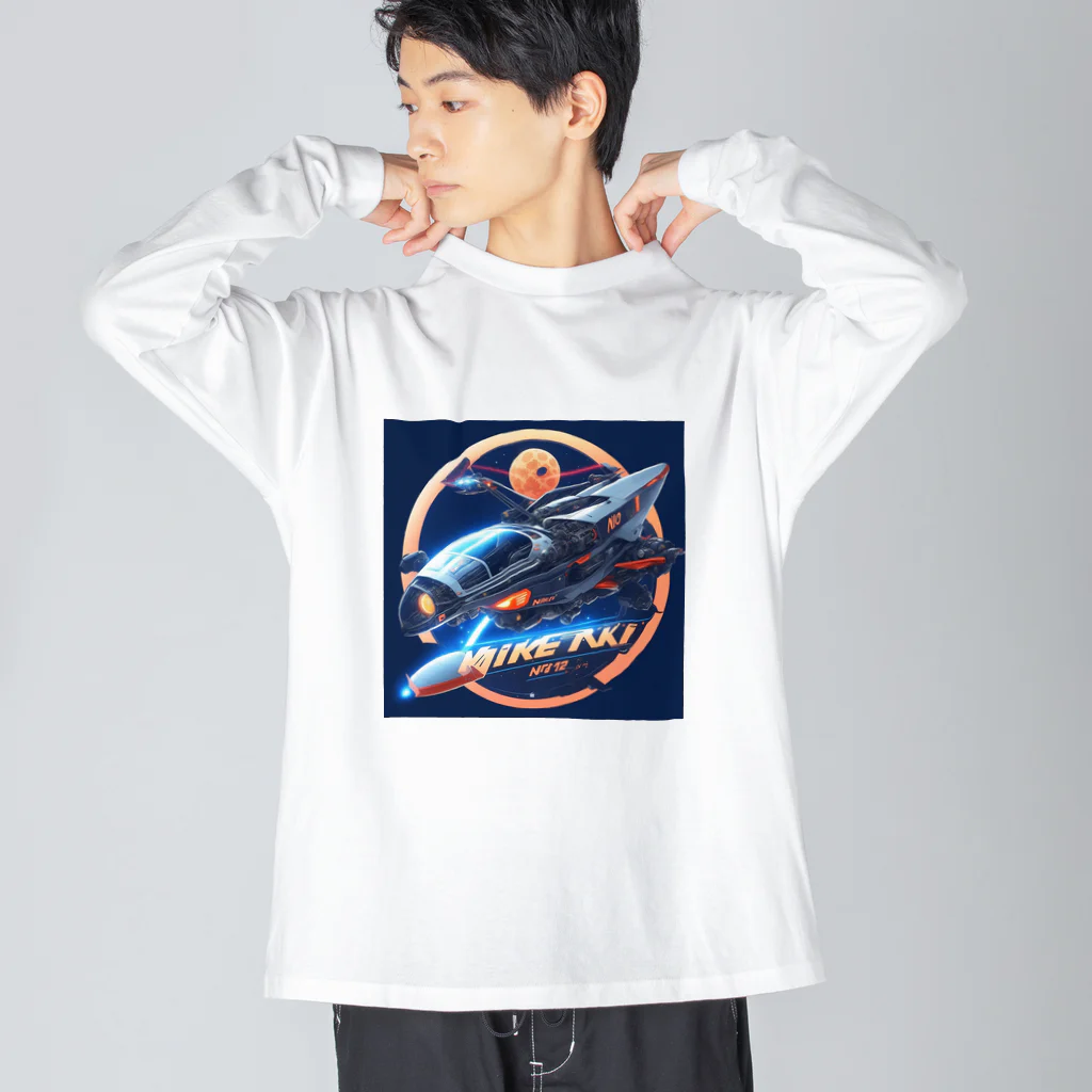 Lock-onの未来の乗り物　07 Big Long Sleeve T-Shirt