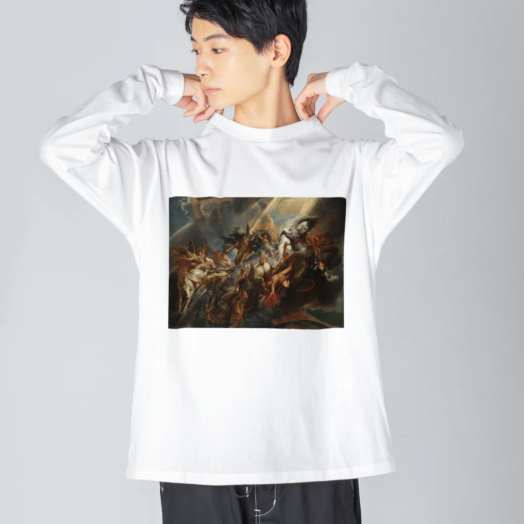 世界美術商店のパエトンの墜落 / The Fall of Phaeton Big Long Sleeve T-Shirt