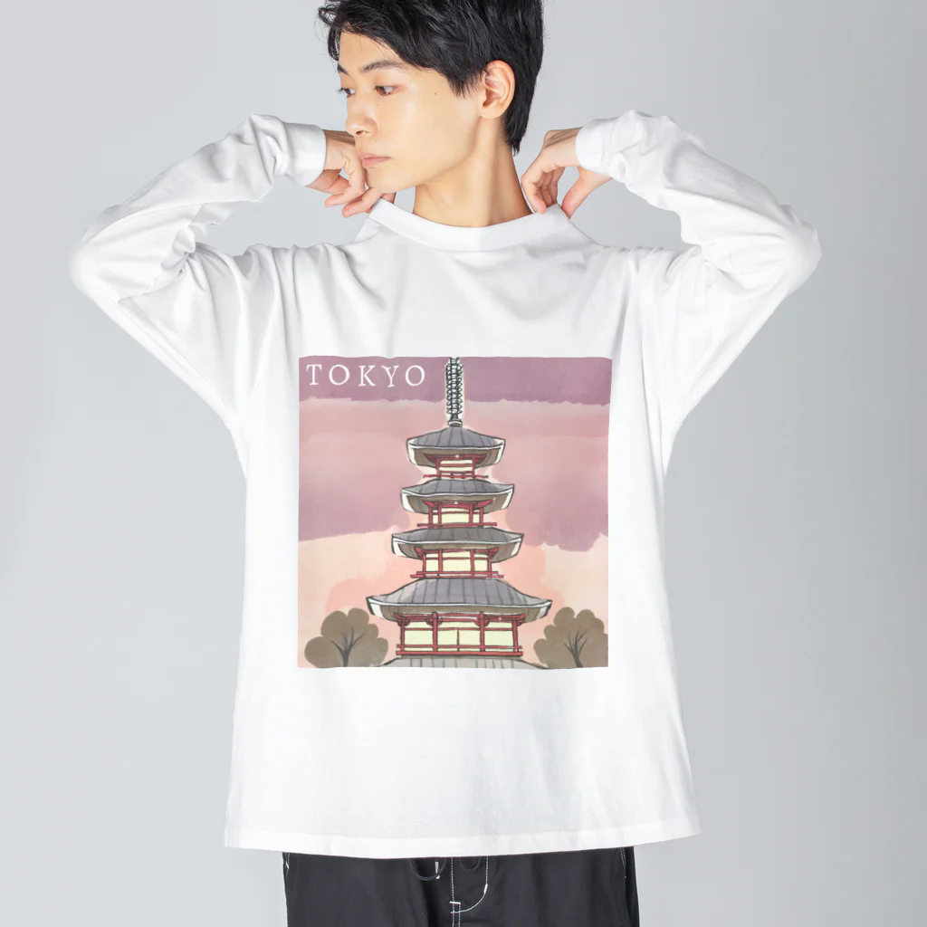 Japanの東京_03 Big Long Sleeve T-Shirt