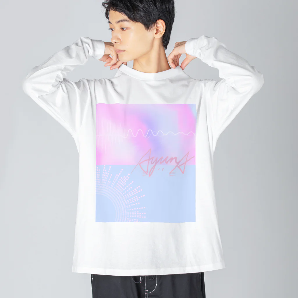 AYUNA FAN GOODSのAYUNA SIGN 01 ビッグシルエットロングスリーブTシャツ