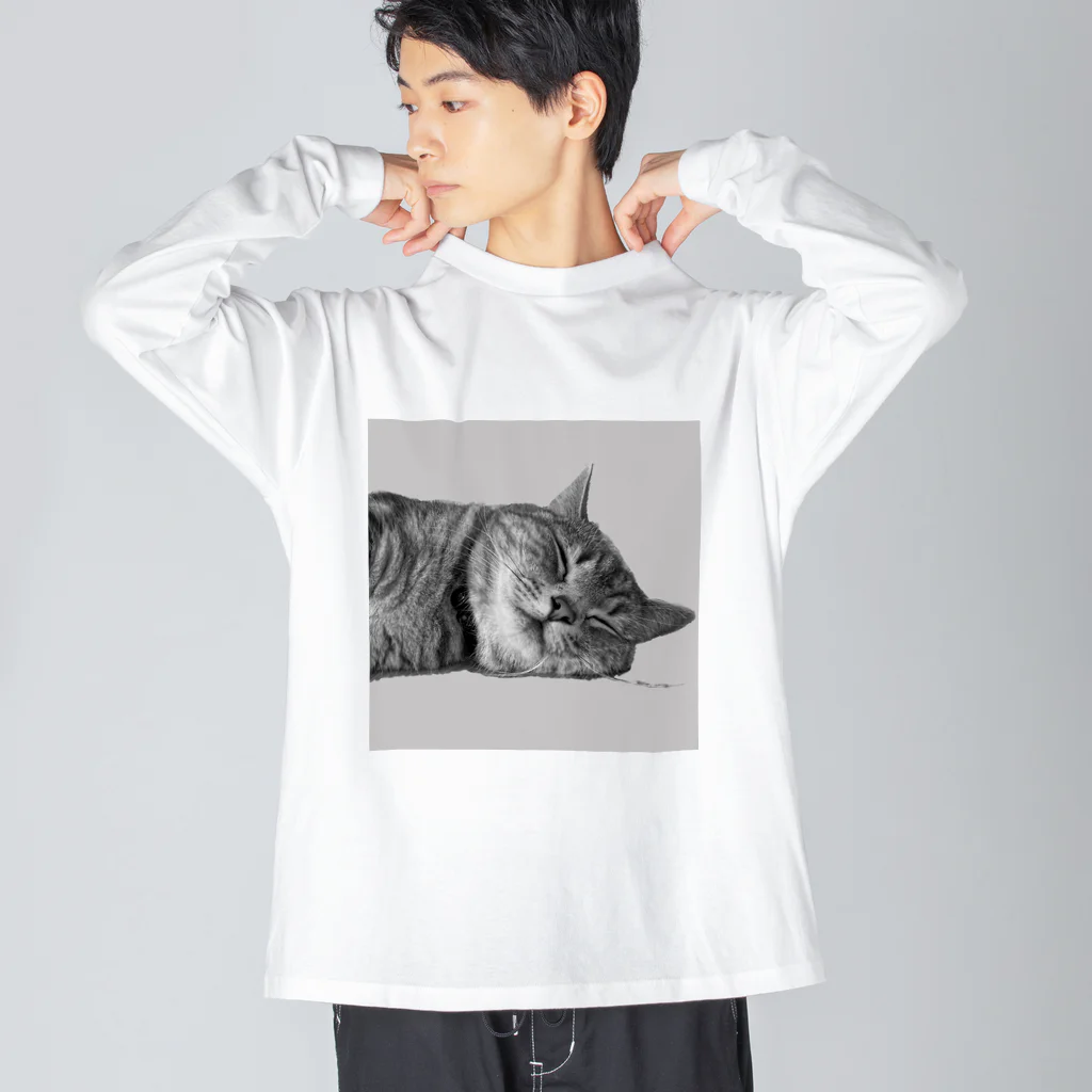 BIKOの Biko sleeping ビッグシルエットロングスリーブTシャツ