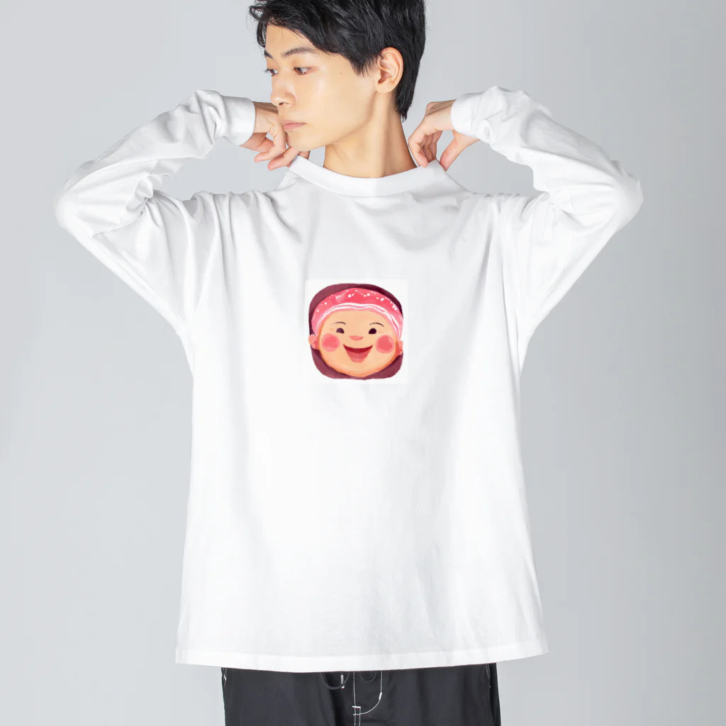 リホタママのレトロベビー Big Long Sleeve T-Shirt