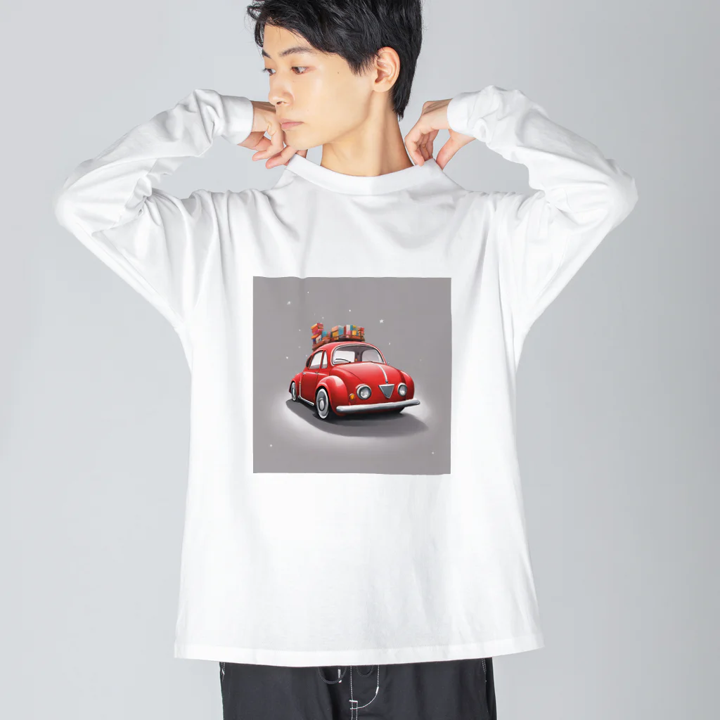 まひる3のあかい車グッツ Big Long Sleeve T-Shirt