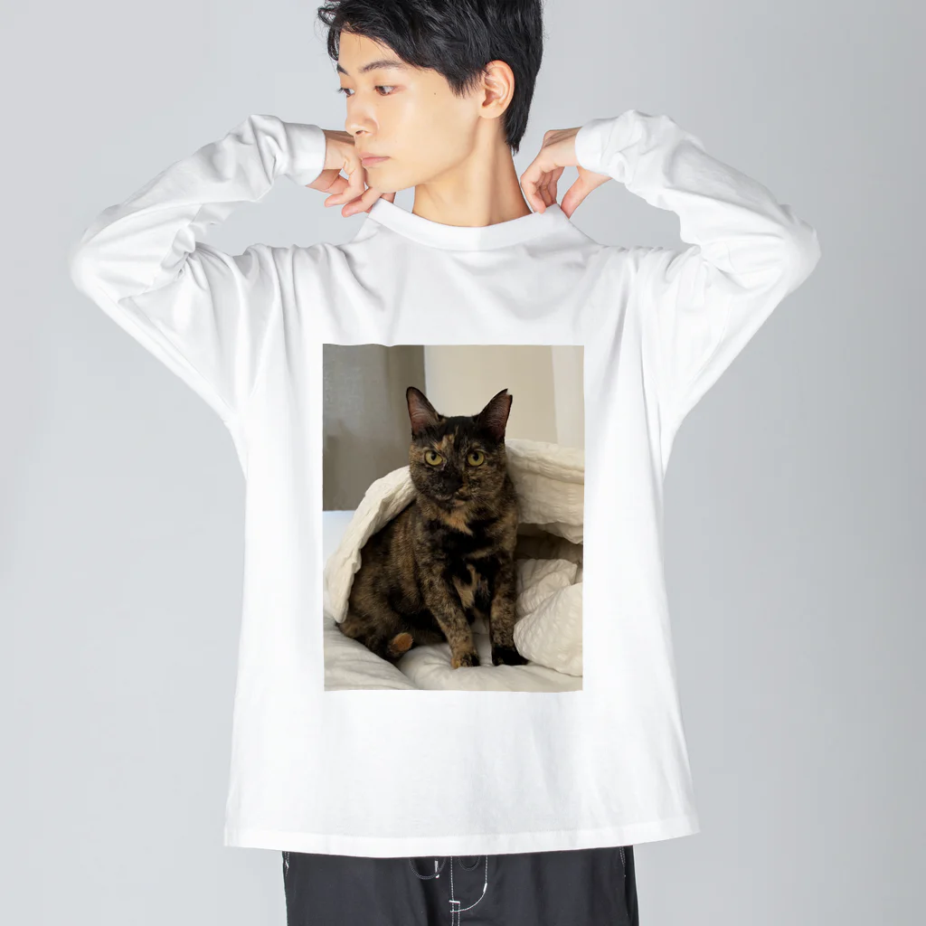 燕麦のｷﾘｯ ビッグシルエットロングスリーブTシャツ