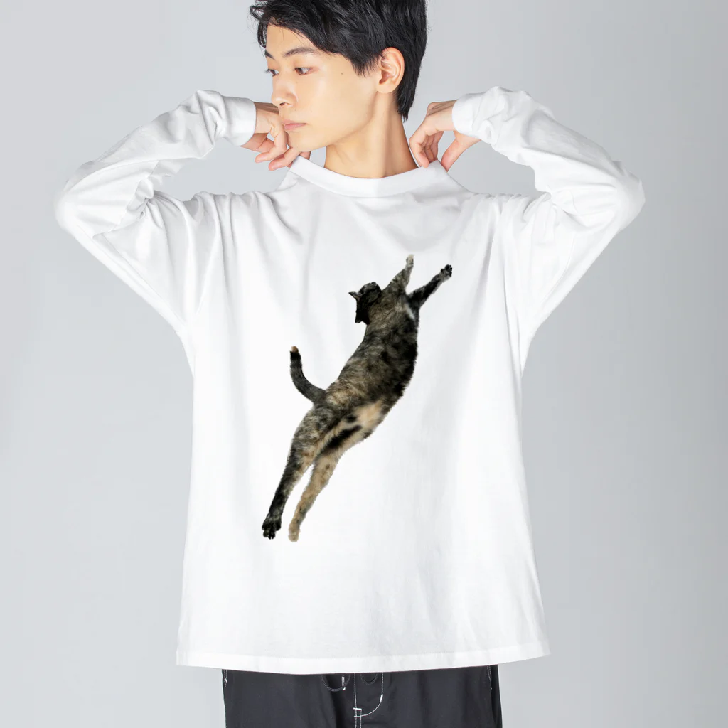 燕麦のﾉﾋﾞ~ Big Long Sleeve T-Shirt