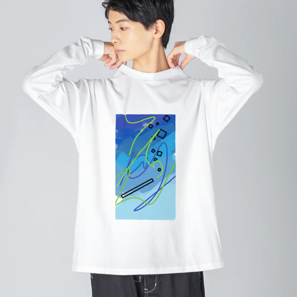 ねこかんのsmoking Big Long Sleeve T-Shirt