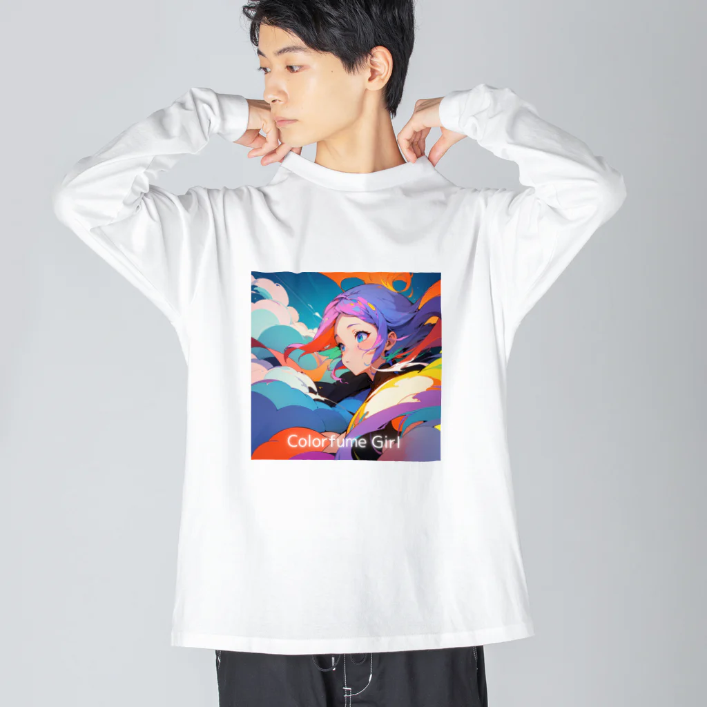 Colorfume_GirlのColorfume Girl #002 ビッグシルエットロングスリーブTシャツ