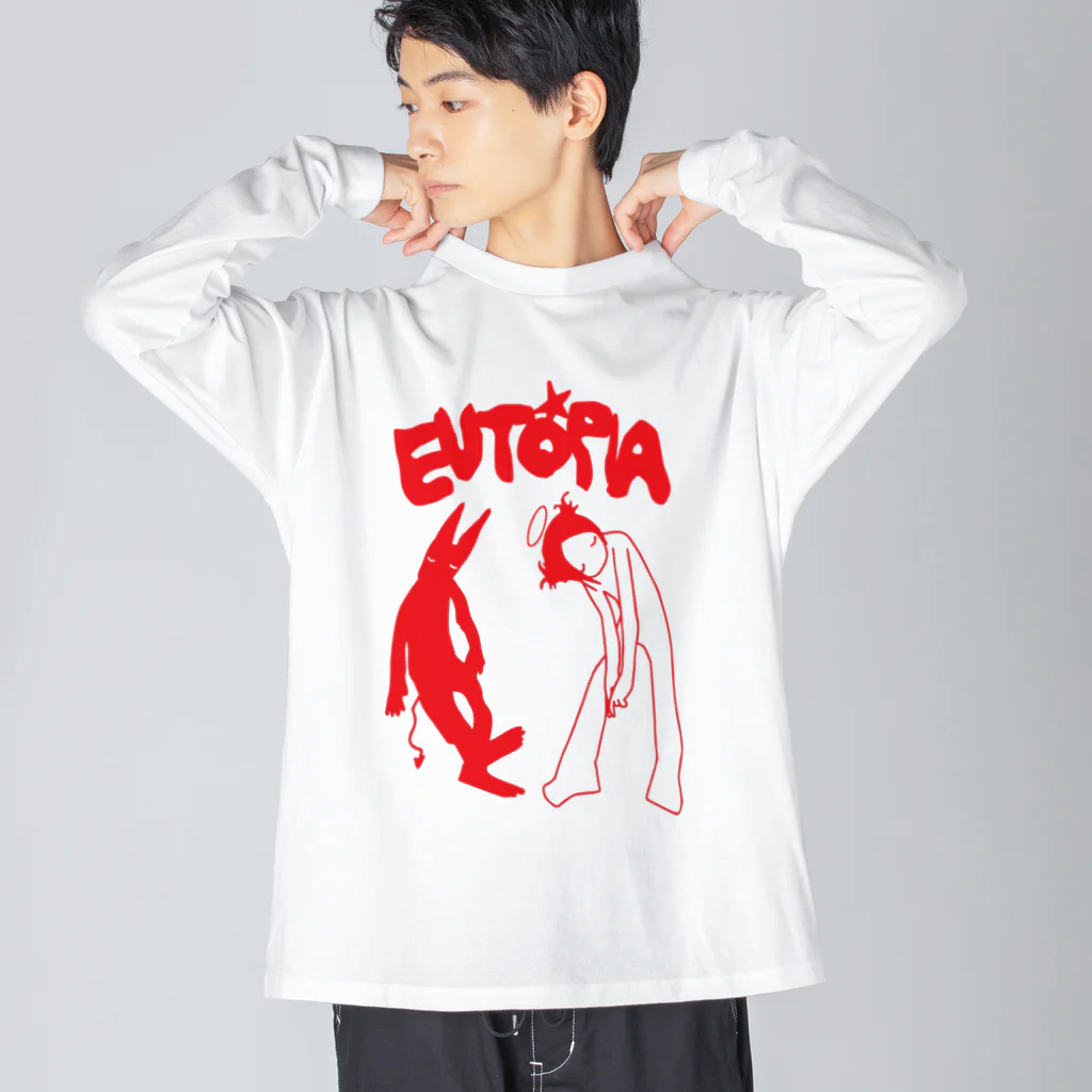 ユマのゆーとぴあ Big Long Sleeve T-Shirt