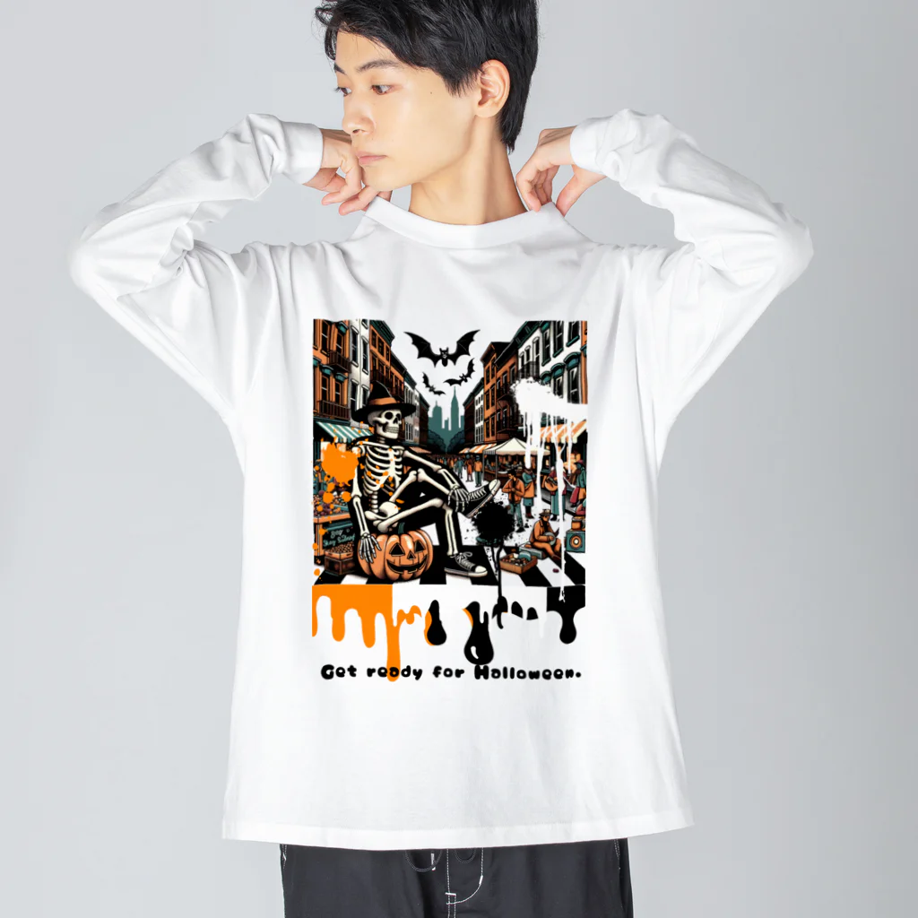 じょいちぃのGet ready for Halloween Big Long Sleeve T-Shirt