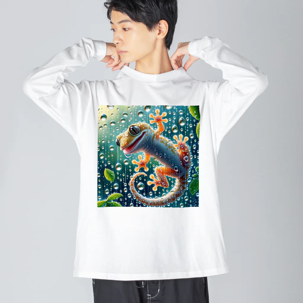 maeken work shopipのGecko Big Long Sleeve T-Shirt