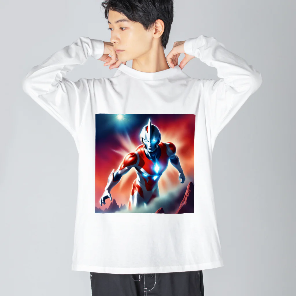 YamapのAIヒーロー Big Long Sleeve T-Shirt