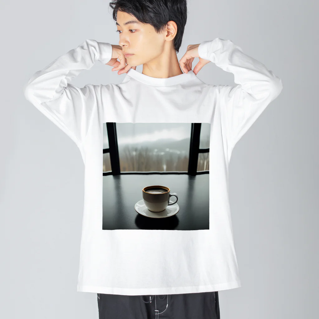 ミウ&ゆうの部屋のcoffee Time ビッグシルエットロングスリーブTシャツ