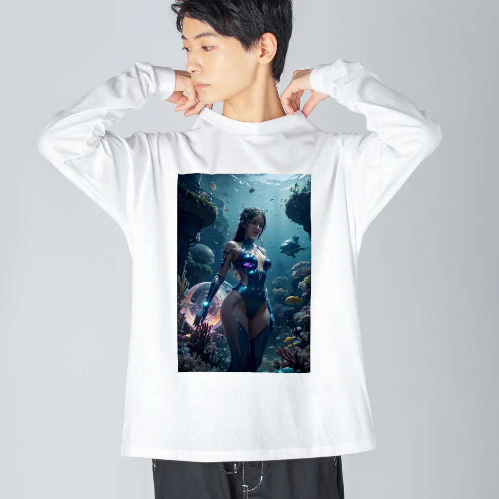 tomityomiのDeepSea ビッグシルエットロングスリーブTシャツ