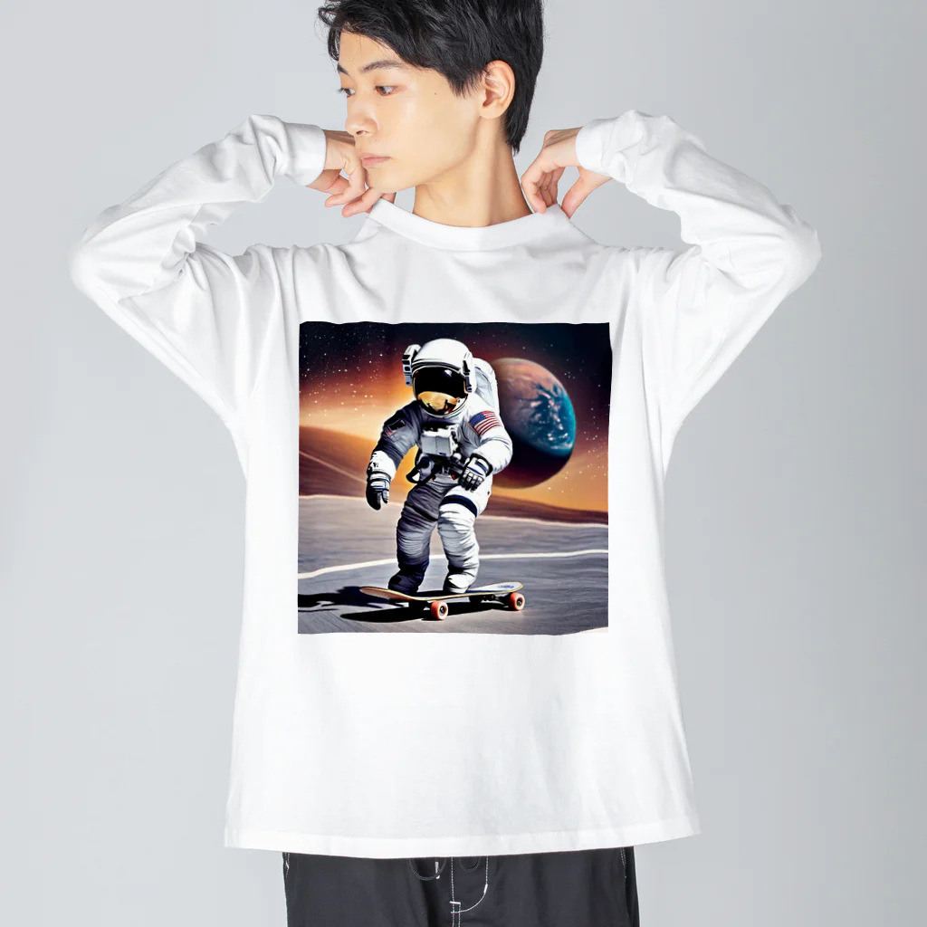 宇宙開発デザイン科のここでなら出来る ビッグシルエットロングスリーブTシャツ