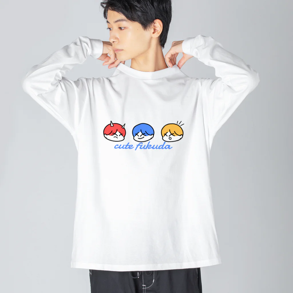 Cute's Making 需要と供給のトリプルキュー ビッグシルエットロングスリーブTシャツ