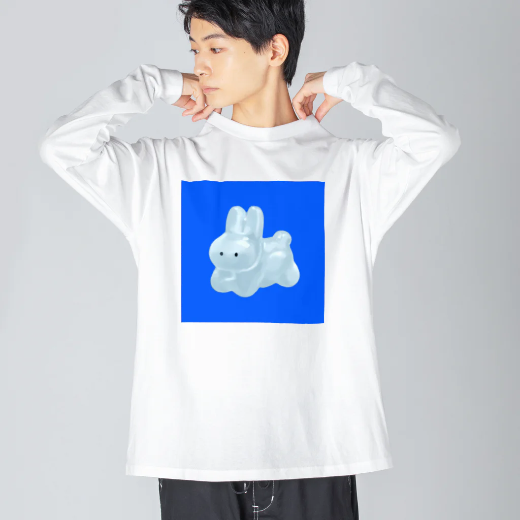 nsnのUSAGI ビッグシルエットロングスリーブTシャツ