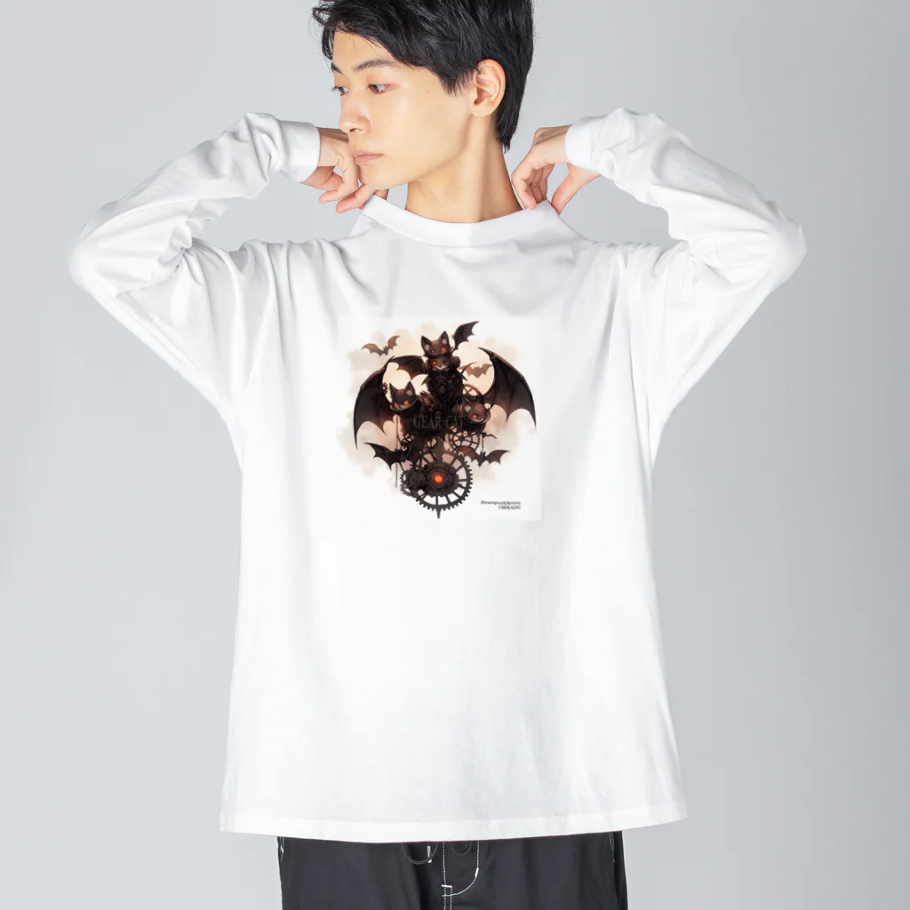 ikadrillのGEAR CAT-001 ビッグシルエットロングスリーブTシャツ