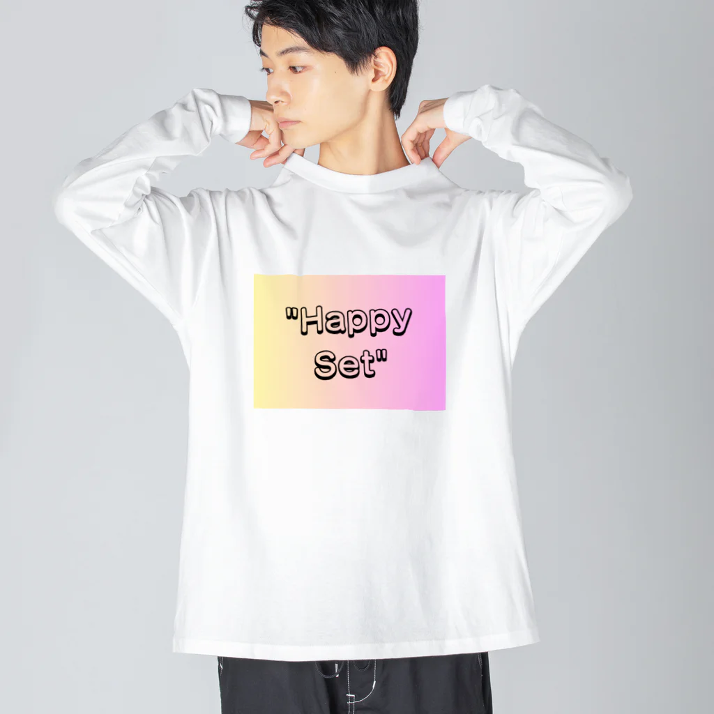 "Positive Thinking"の"Positive Thinking" Big Long Sleeve T-Shirt