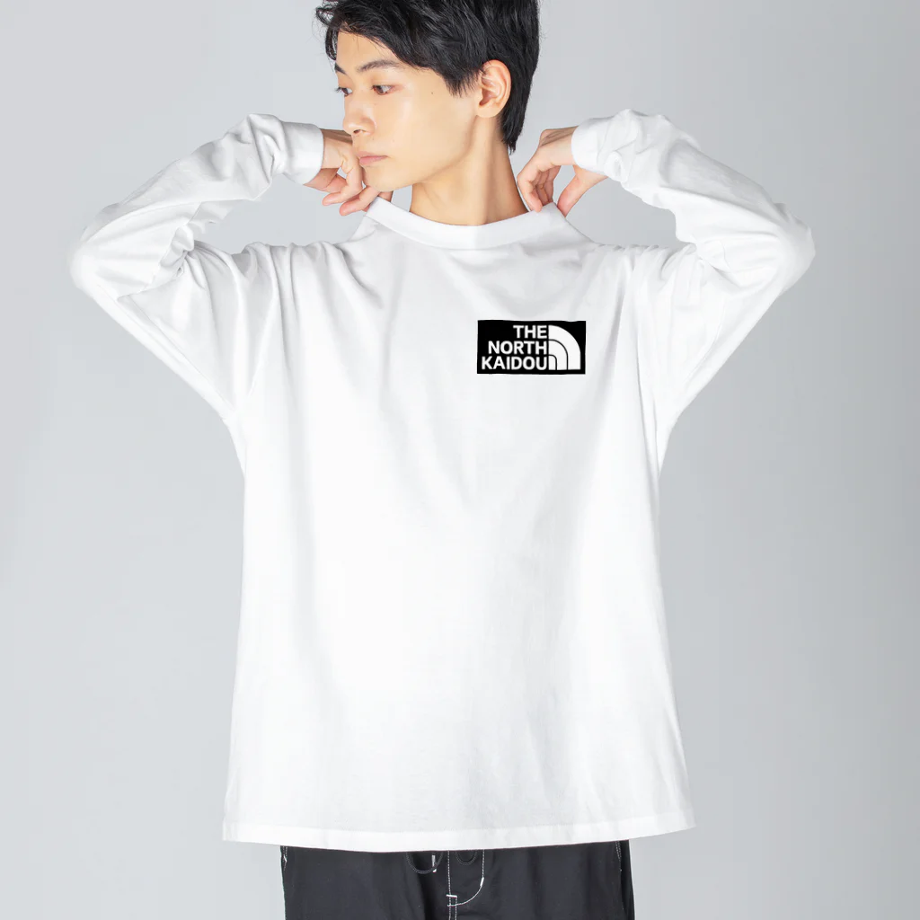 sounya sounyaのTHE NORTH KAIDOU（北海道） ビッグシルエットロングスリーブTシャツ