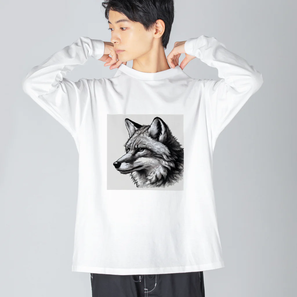 猫耳工房の猫耳工房 Big Long Sleeve T-Shirt