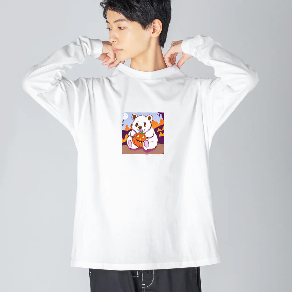 アルト&ウィズのハロウィンクマちゃん🎃 ビッグシルエットロングスリーブTシャツ