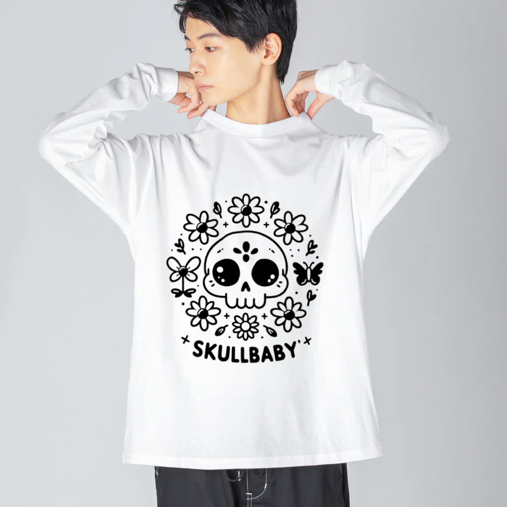 SKULL BABY 〜スカルベイビー〜のキュートで可愛いSKULLBABY ビッグシルエットロングスリーブTシャツ