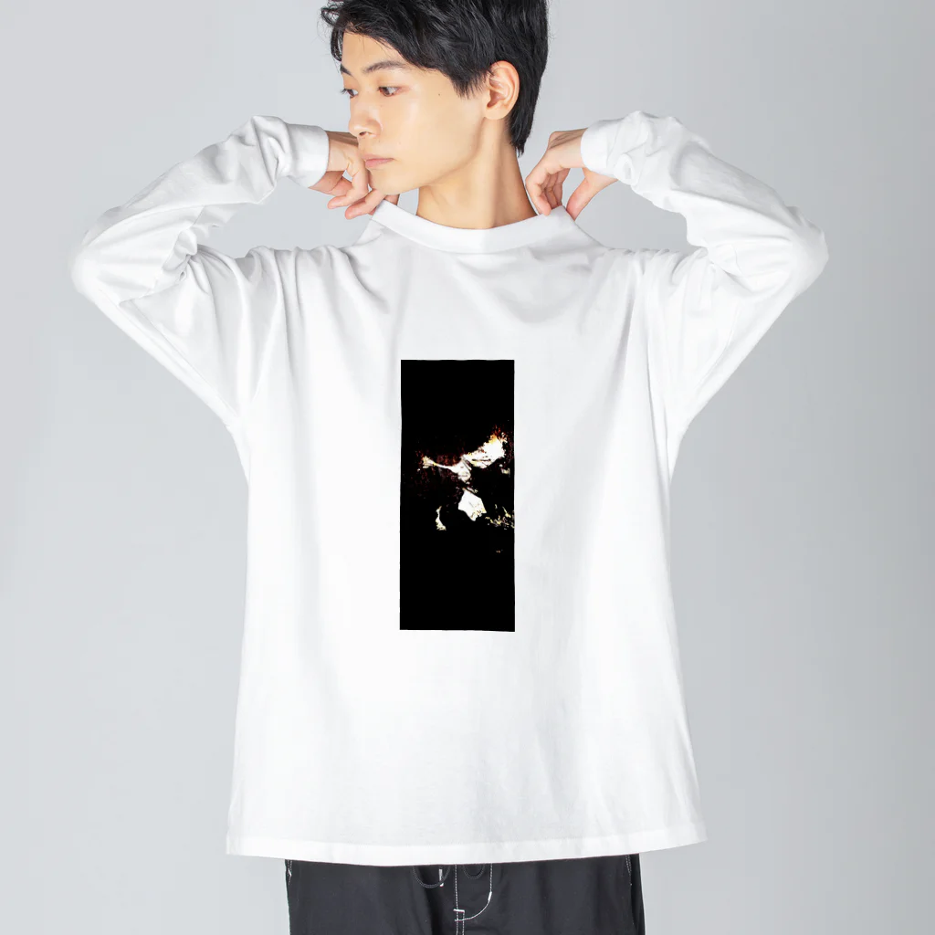 maguro8xpのmaguro dark side of the moon ビッグシルエットロングスリーブTシャツ