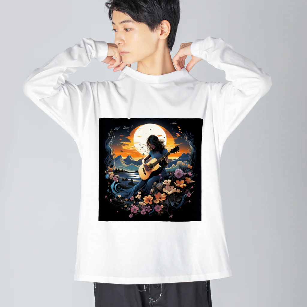 KING BISONのMelody &Harmony3 ビッグシルエットロングスリーブTシャツ