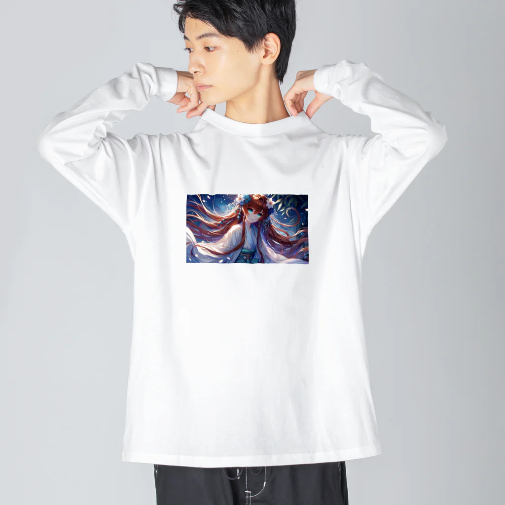 カズの「星屑の舞う森の守り手」 Big Long Sleeve T-Shirt