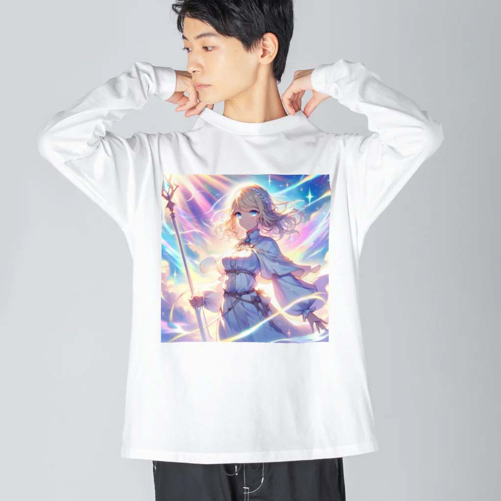 Sesilionの天空の女勇者 Big Long Sleeve T-Shirt