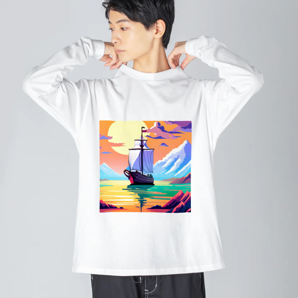 retrogameのretrogame ビッグシルエットロングスリーブTシャツ