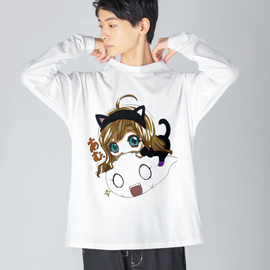 HisotanのTシャツ パーカー Big Long Sleeve T-Shirt