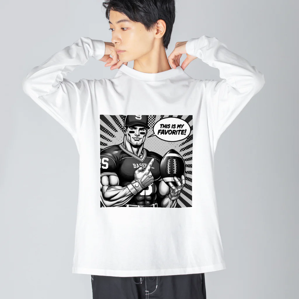 R-M-ShopのFAVORITEシリーズNo.3 Big Long Sleeve T-Shirt