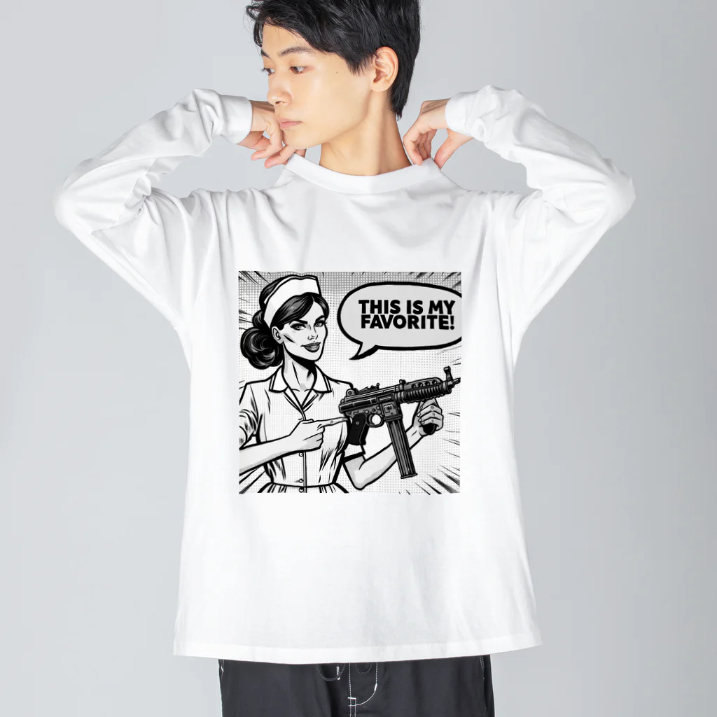 R-M-ShopのFAVORITEシリーズNo.4 Big Long Sleeve T-Shirt