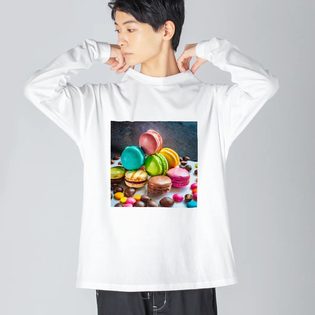 saitosekaiの404マフィン Big Long Sleeve T-Shirt