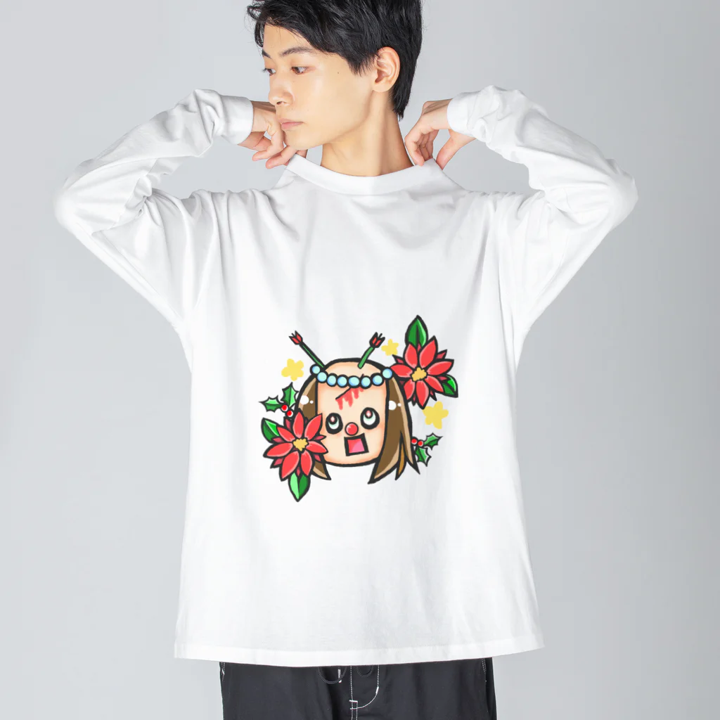 Shou3s-Storeのおちむしゃ Xmas ver Big Long Sleeve T-Shirt