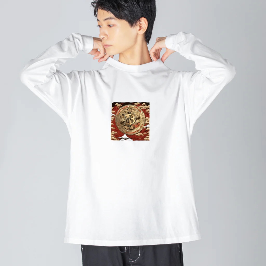 shikigamiの遊び場のCrypto japan Big Long Sleeve T-Shirt