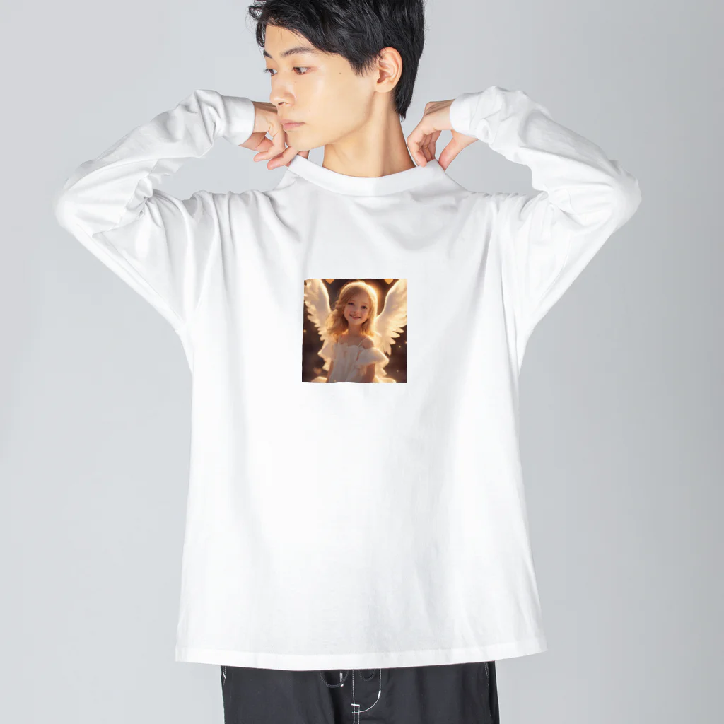 mi_1129yの金髪の天使👼 ビッグシルエットロングスリーブTシャツ