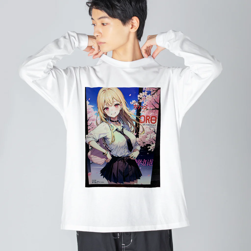 mamichin1122の漫画の表紙 Big Long Sleeve T-Shirt