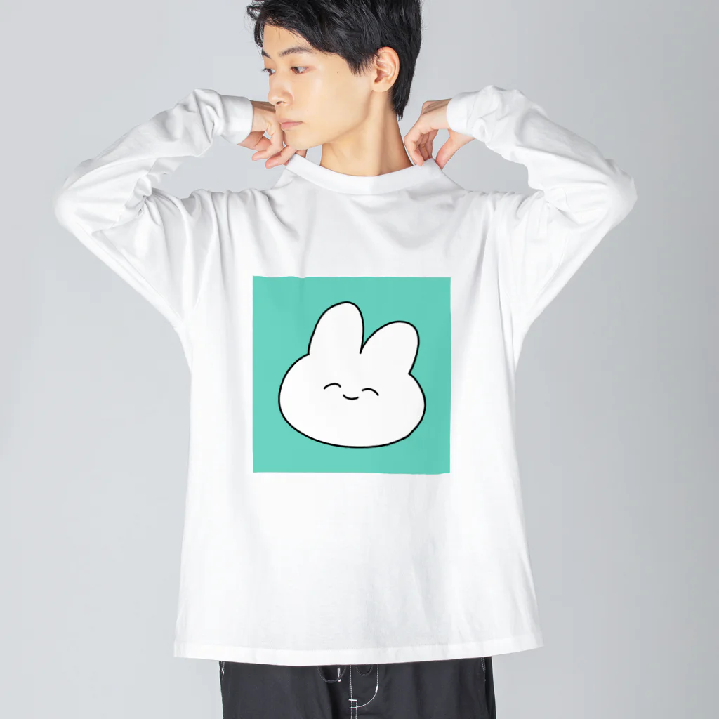 いぬビンゴのにっこりナツイちゃん ビッグシルエットロングスリーブTシャツ