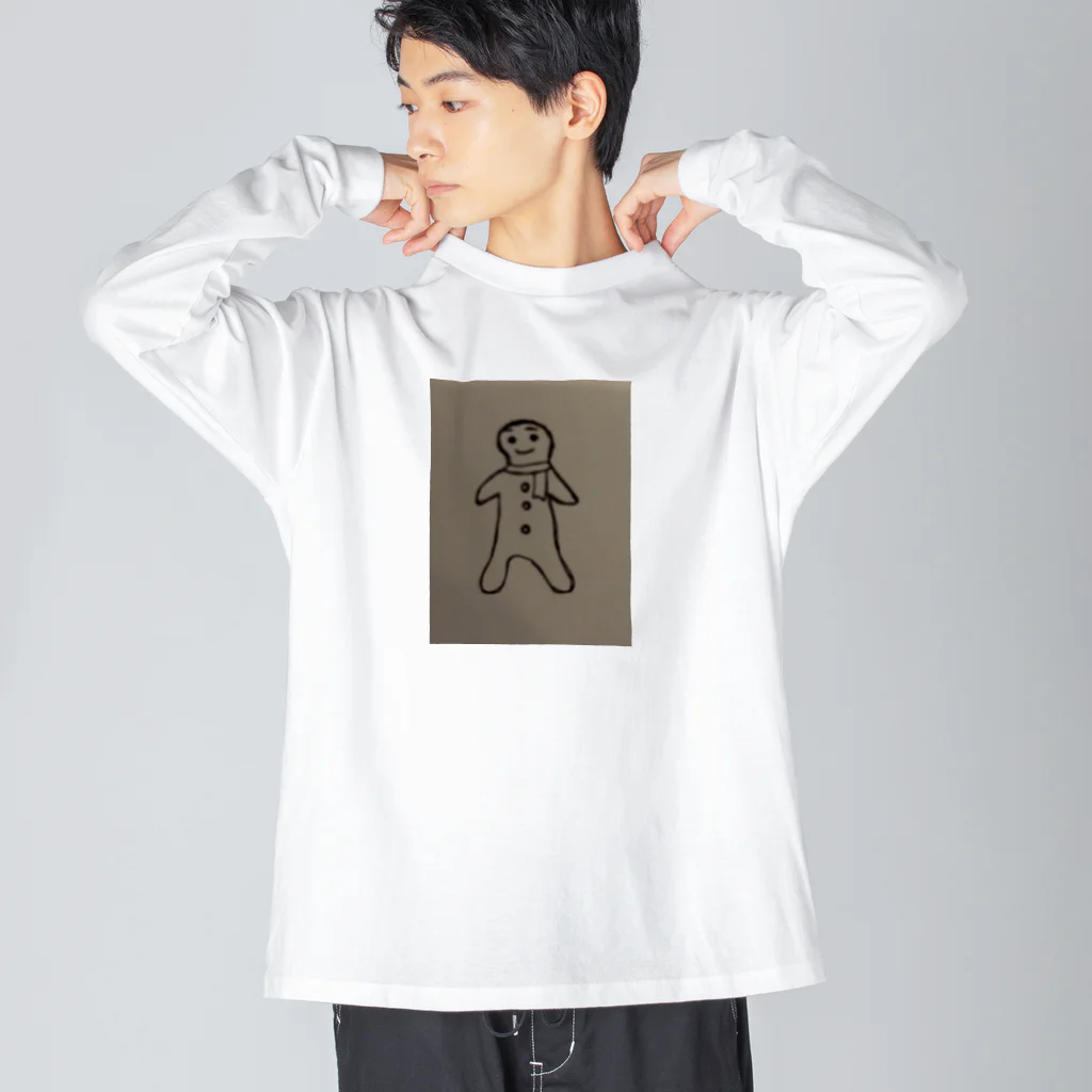 hirokohiroのジンジャーマン? ビッグシルエットロングスリーブTシャツ