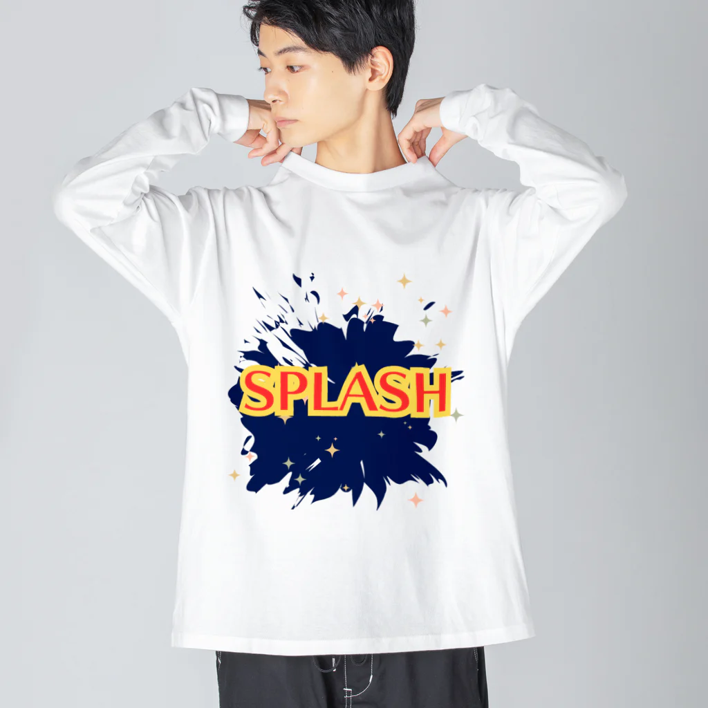 ようこそ　taitaitaro shop へのオシャレなSPLASHグッズ❗️ ビッグシルエットロングスリーブTシャツ