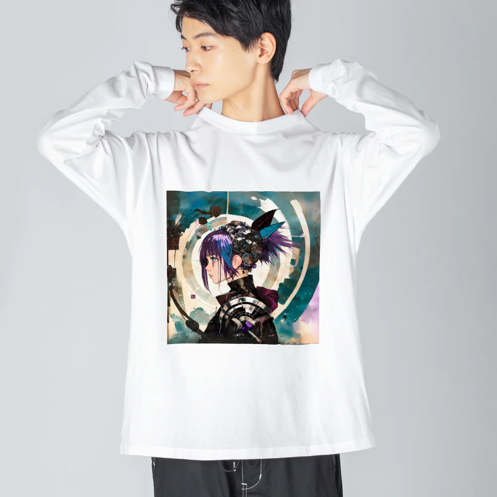 gurio318の少女レプリカント Big Long Sleeve T-Shirt