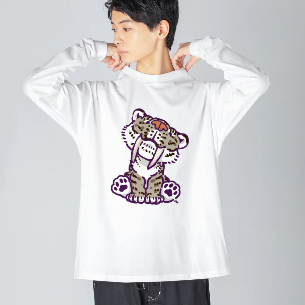 segasworksのお座りスミロドンちゃん ビッグシルエットロングスリーブTシャツ