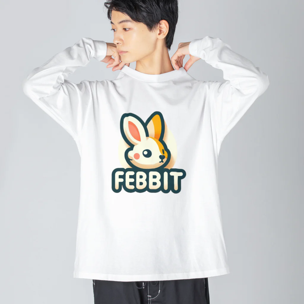 AIdependerのフェビット　FEBBIT ビッグシルエットロングスリーブTシャツ