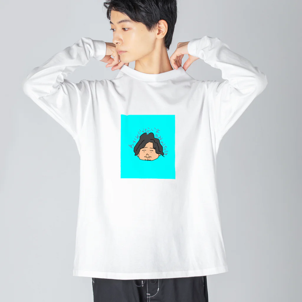 NIYOCO_officialの末永髪の毛伸びたシリーズ ビッグシルエットロングスリーブTシャツ