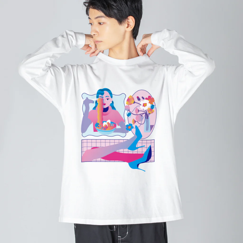 キカガクガールのキカガクガール詰め合わせ Big Long Sleeve T-Shirt