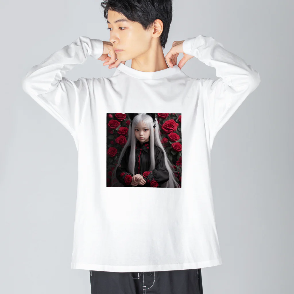 ZZRR12の「猛炎に舞う紅の猫耳守護者」 Big Long Sleeve T-Shirt