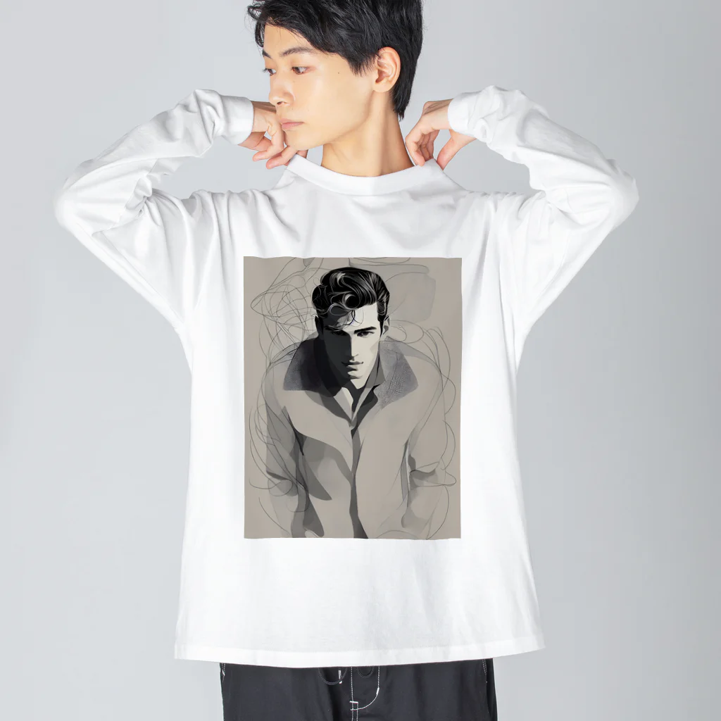 1Toshizoのアートデコダンディーズ Big Long Sleeve T-Shirt